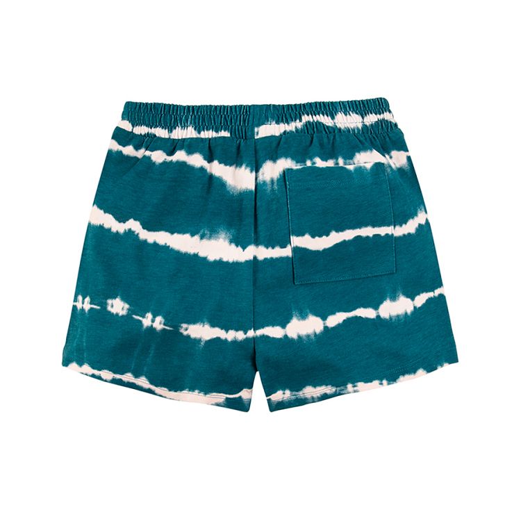 Σορτς με εφέ tie dye