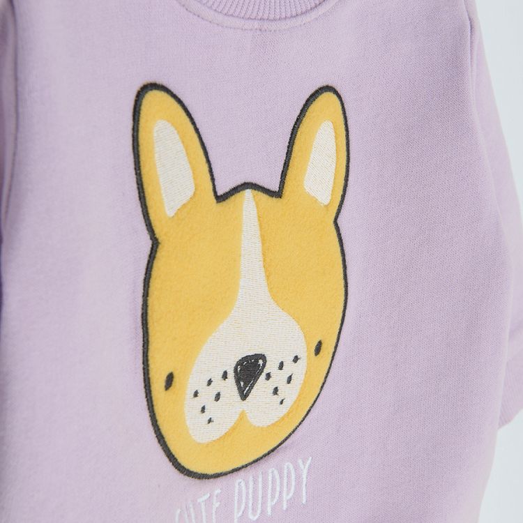 Violet sweatshirt