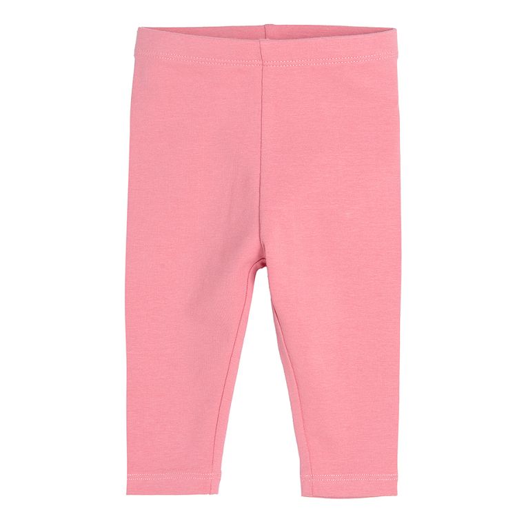 Pink and fuchsia leggings 2 pack