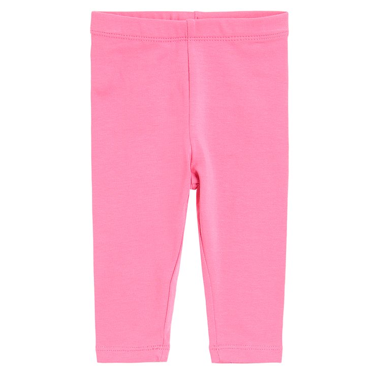 Pink dusty pink and purple with penguin print leggings 3 pack