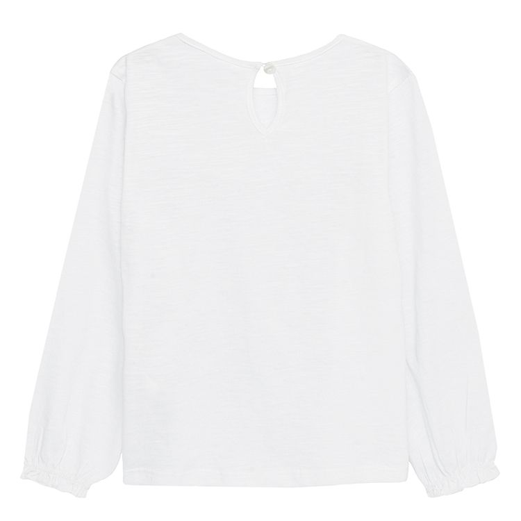 White long sleeve blouse