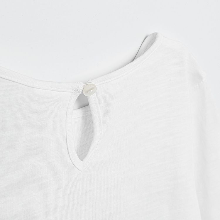 White long sleeve blouse