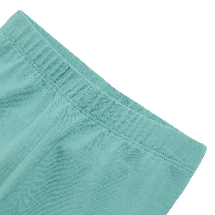 Turquoise leggings