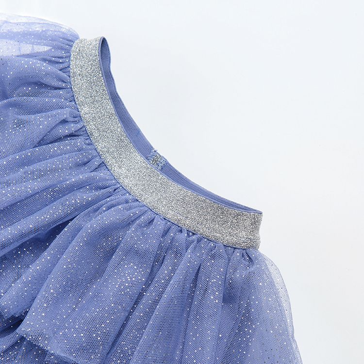 Violet ruffle skirt