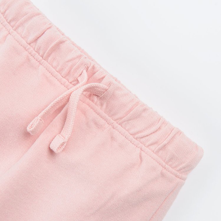 Pink jogging pants