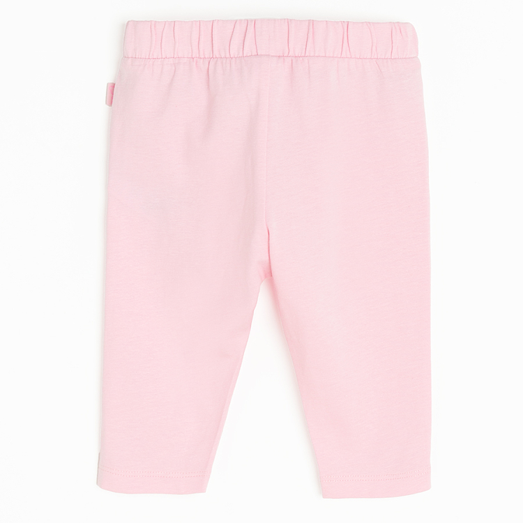 Pink jogging pants