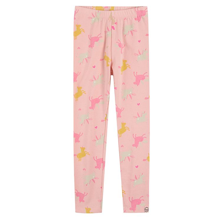 Pink unicorn leggings