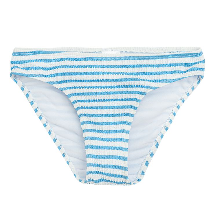 White and blue striped bikini- 2 pieces | Coolclub