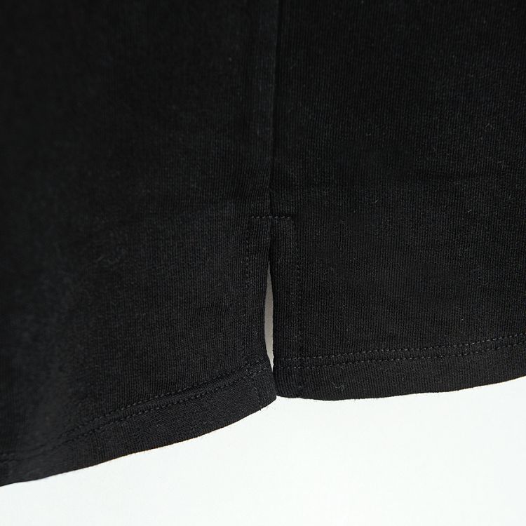 Black sweatshirt with heart print