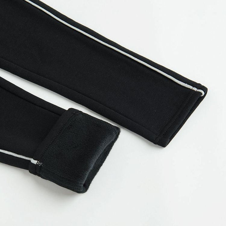 Κολάν μαύρο με επένδυση fleece