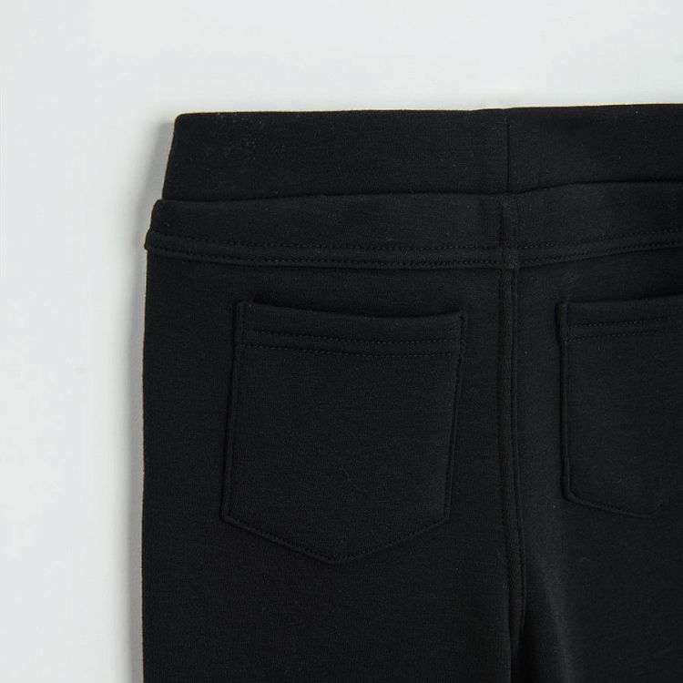 Κολάν μαύρο με επένδυση fleece