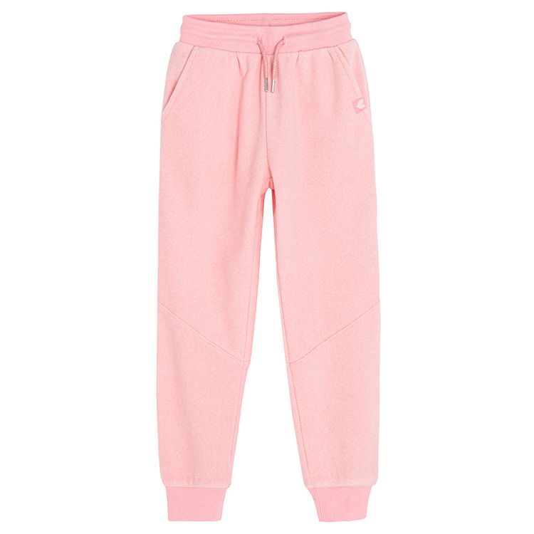 Pink jogging pants