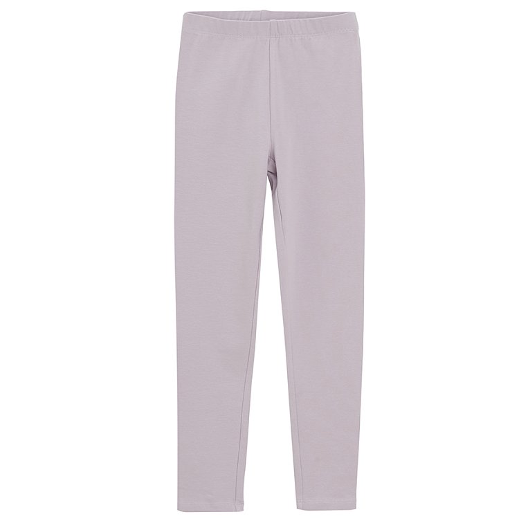 Purple with unicorn print leggings- 2 pack