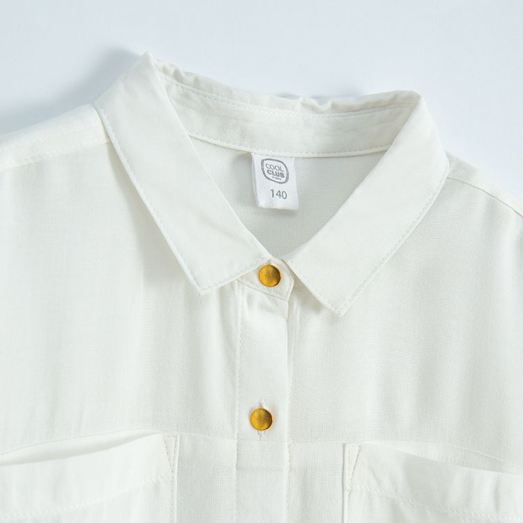 White button down shirt