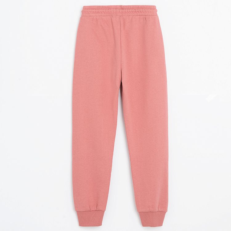 Light pink jogging pants