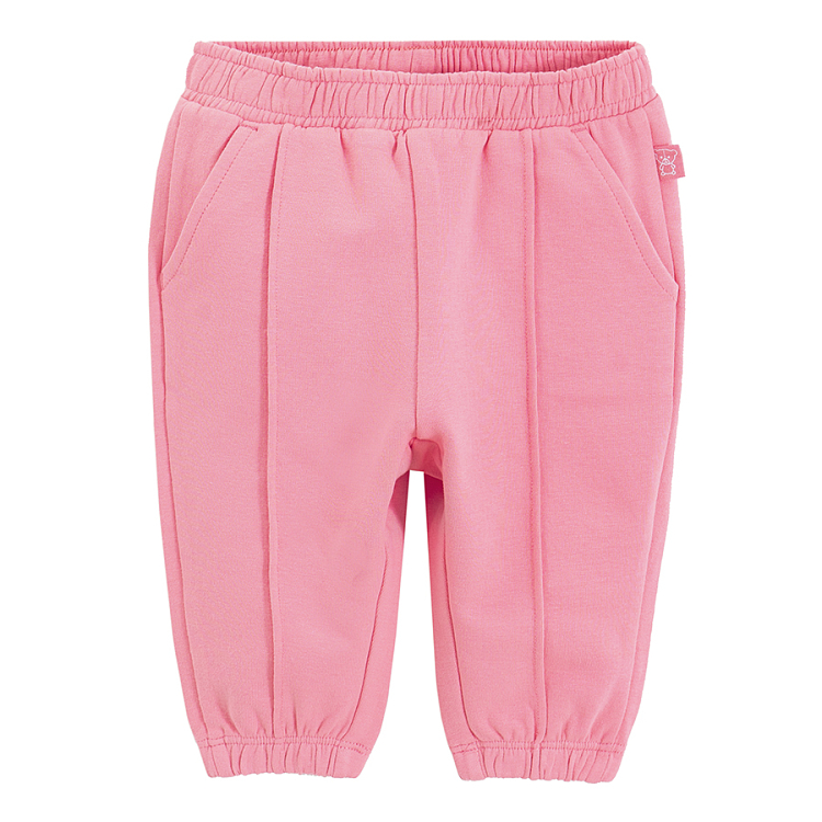 White and pink sweatpants- 2 pack