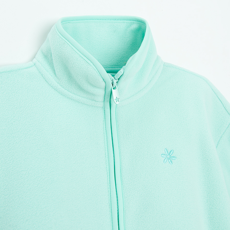 Ζακέτα γαλάζιο fleece
