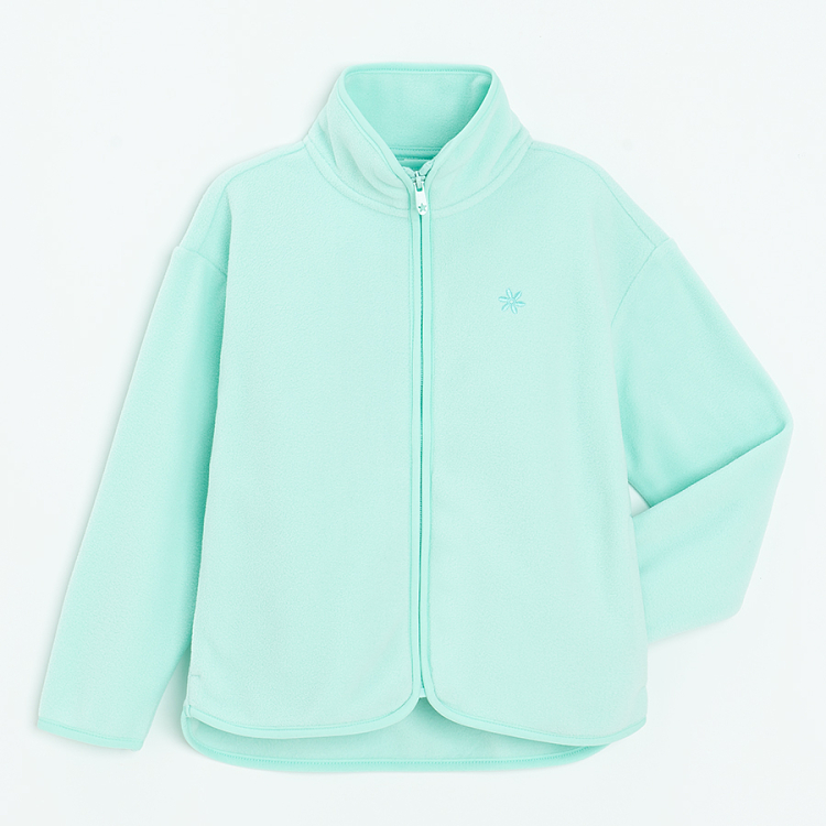 Ζακέτα γαλάζιο fleece