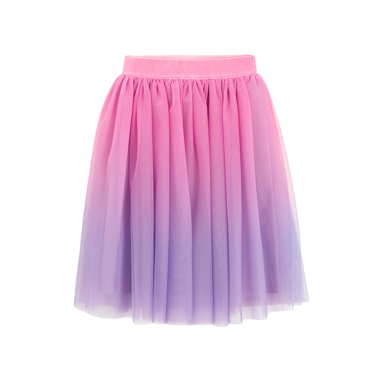 Purple tulle skirt