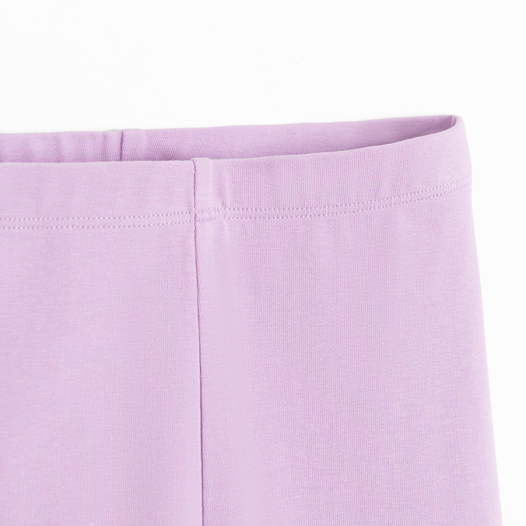 Purple leggings