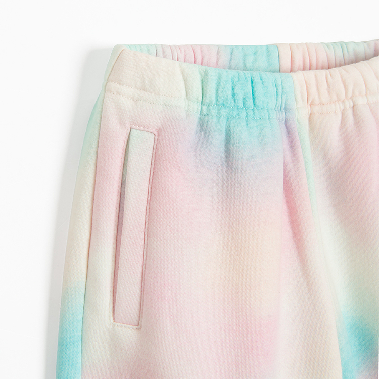 Παντελόνι φόρμα με εφέ tie dye