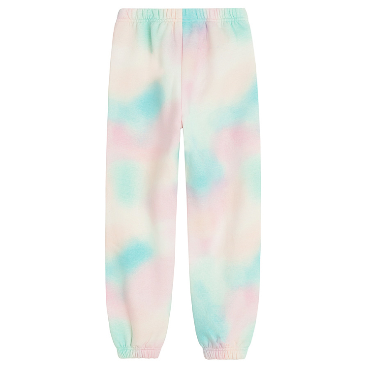 Παντελόνι φόρμα με εφέ tie dye