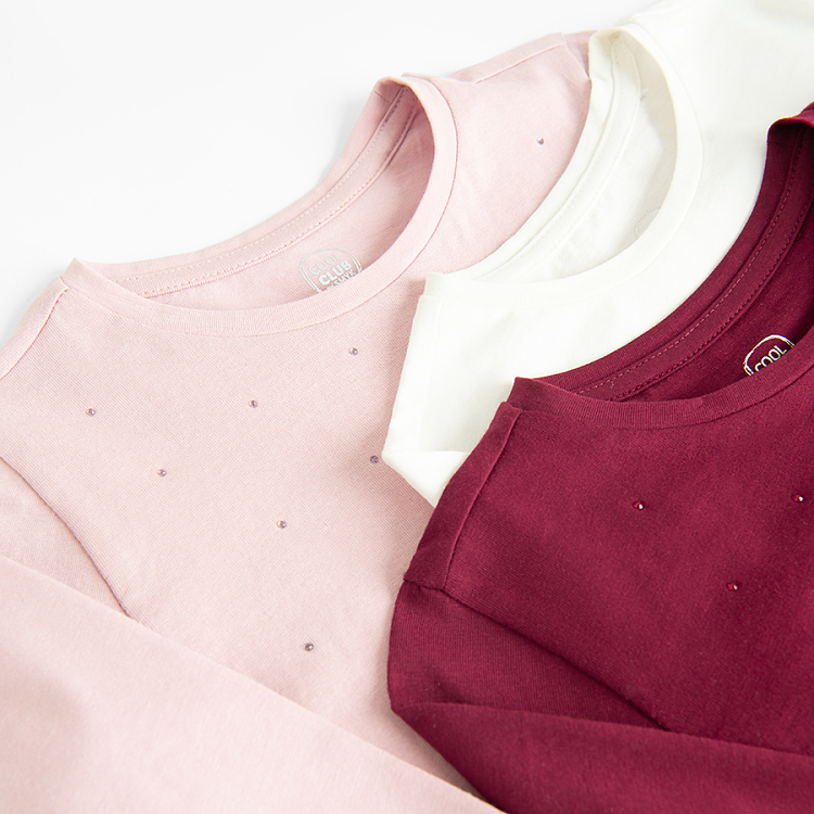 T-SHIRT L/S 3-PACK