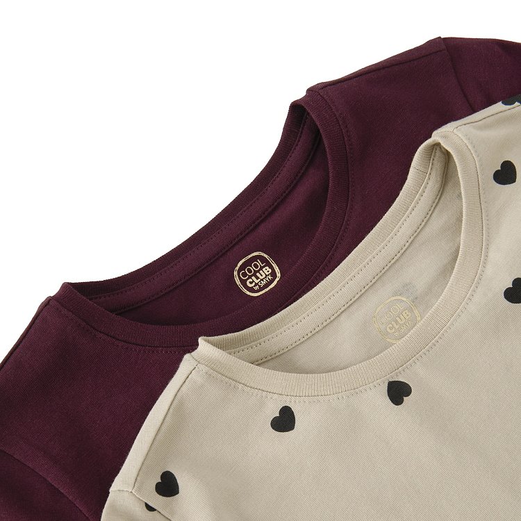 T-SHIRT L/S 2-PACK