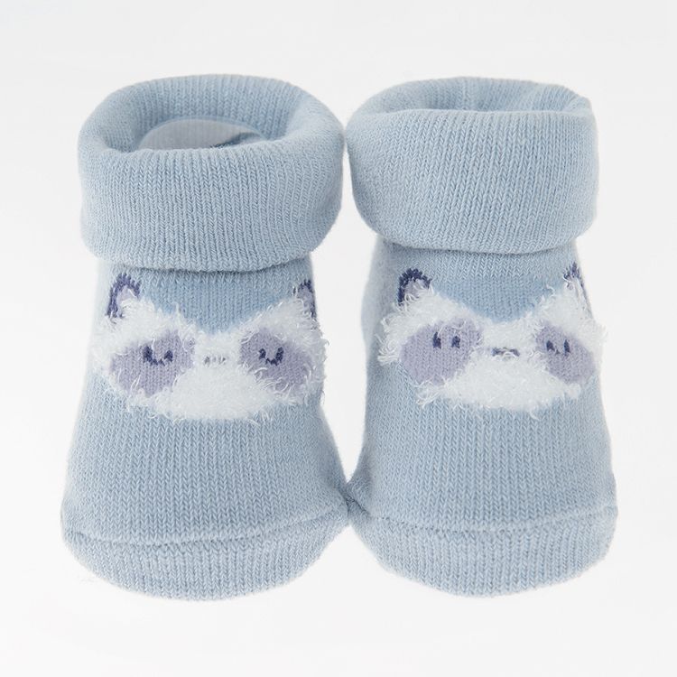 Light blue koala socks