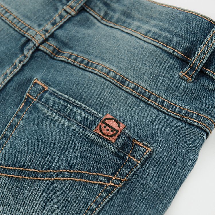 Denim capri pants
