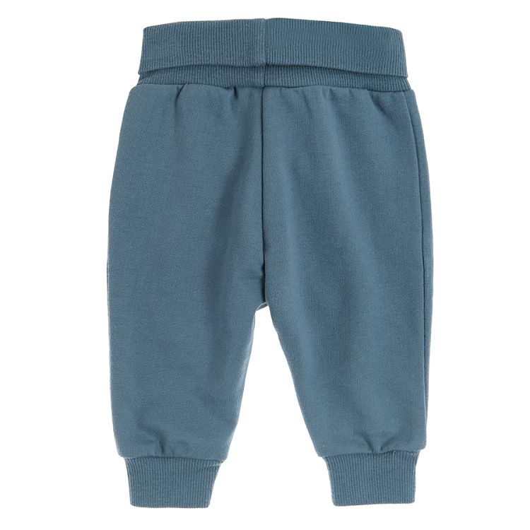 Teal jogging pants