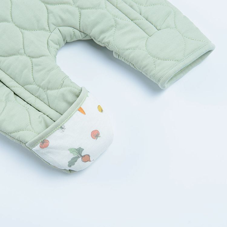 Light mint pram suit