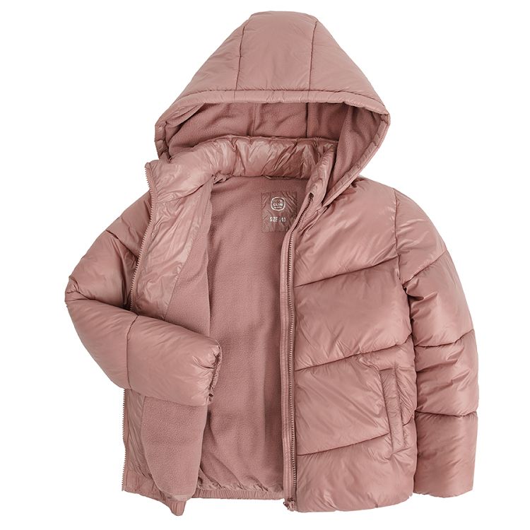 Brick hooded jacket