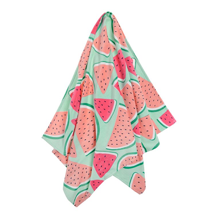 Towel with watermelons