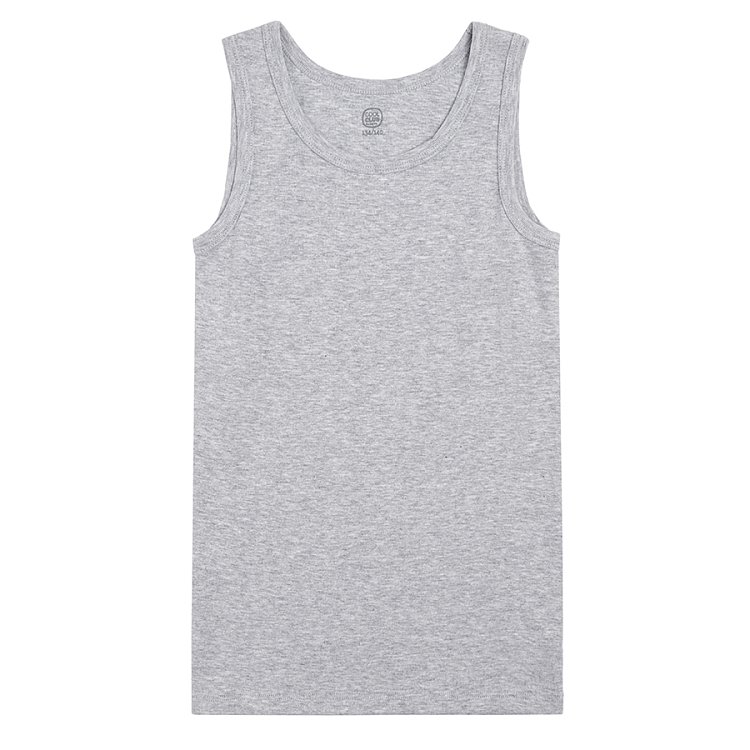 White and grey underwear vest 3-pack