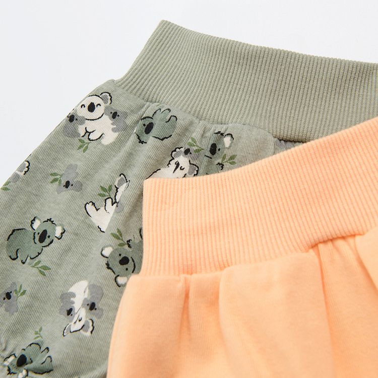 Shorts with koala print 2-pack