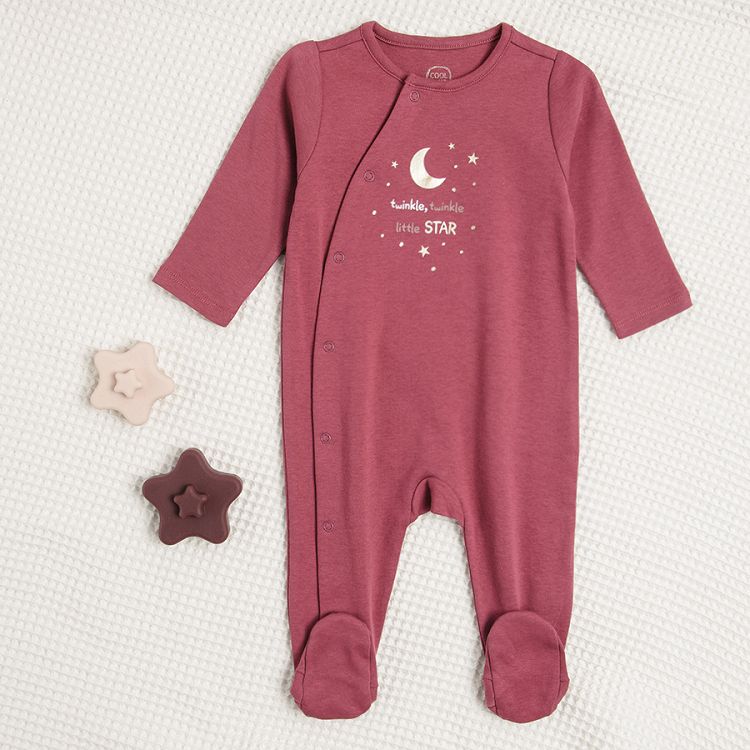 Forest theme sleepsuits 2-pack