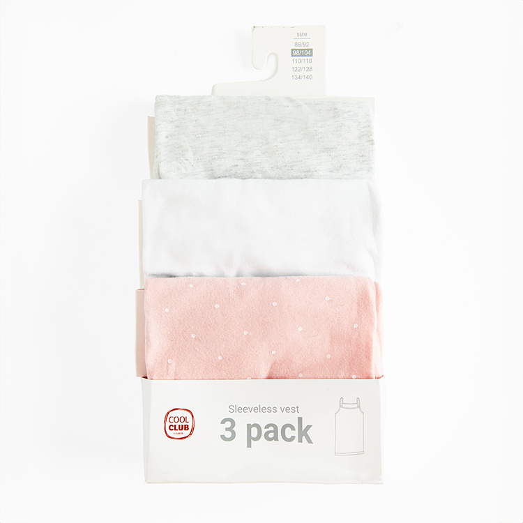 VEST N/S 3-PK