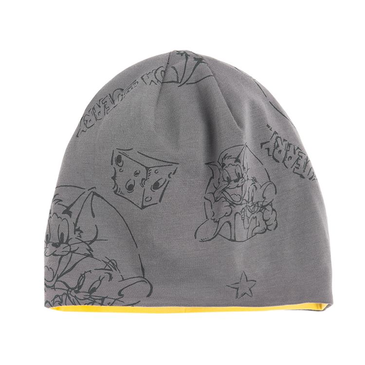 Tom and Jerry yellow cap