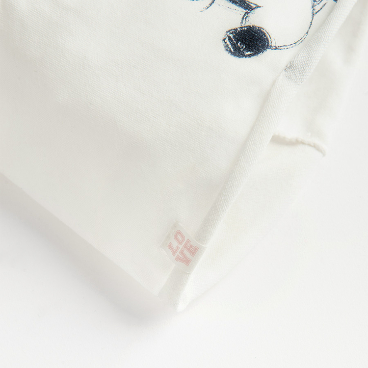 Minnie Mouse white cap