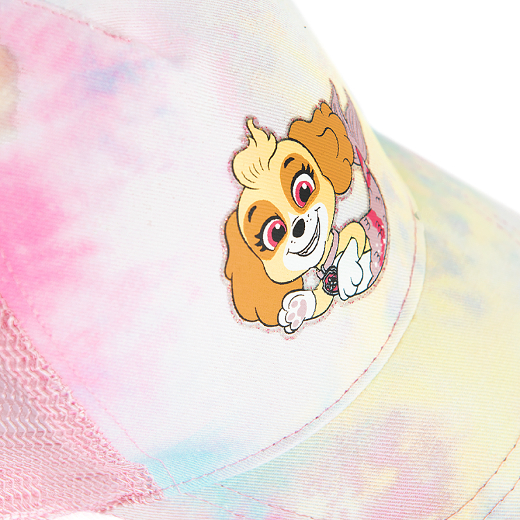 Καπέλο jockey ροζ με εφέ tie dye PAW PATROL
