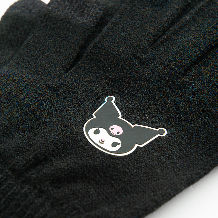Γάντια 2 ζεύγη ροζ μαύρο KUROMI