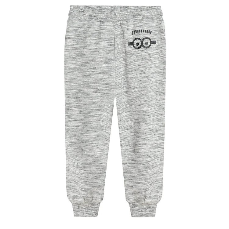 Minions grey melange jogging pants