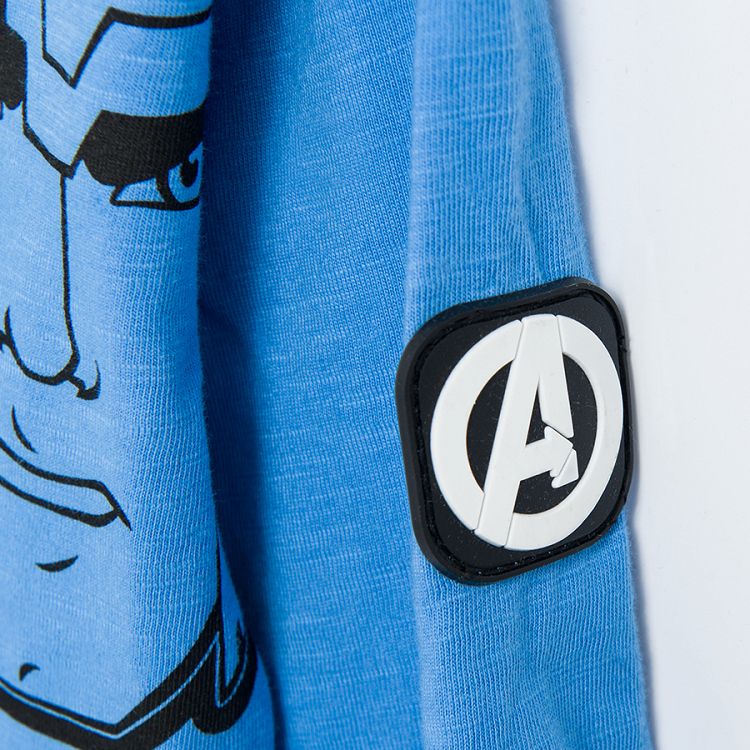 Μπλούζα μακρυμάνικη 2 τμχ με στάμπα Avengers