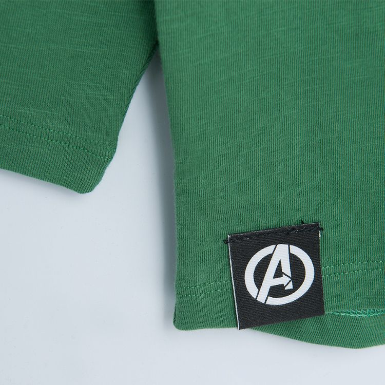 Μπλούζα μακρυμάνικη 2 τμχ με στάμπα Avengers