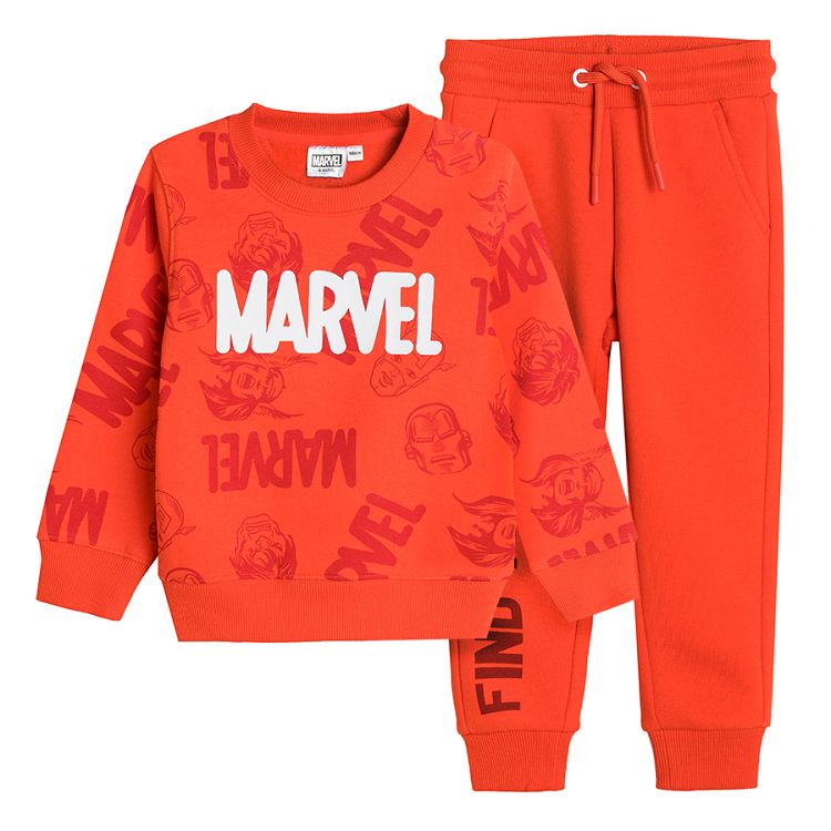 MARVEL Jogging set sweater and joggers