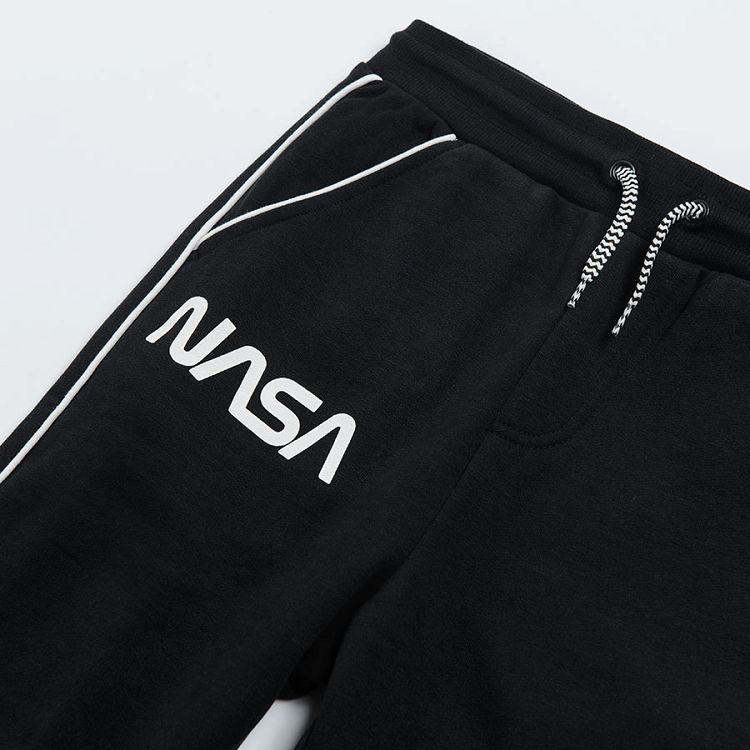 Φόρμα μαύρη σε στάμπα NASA