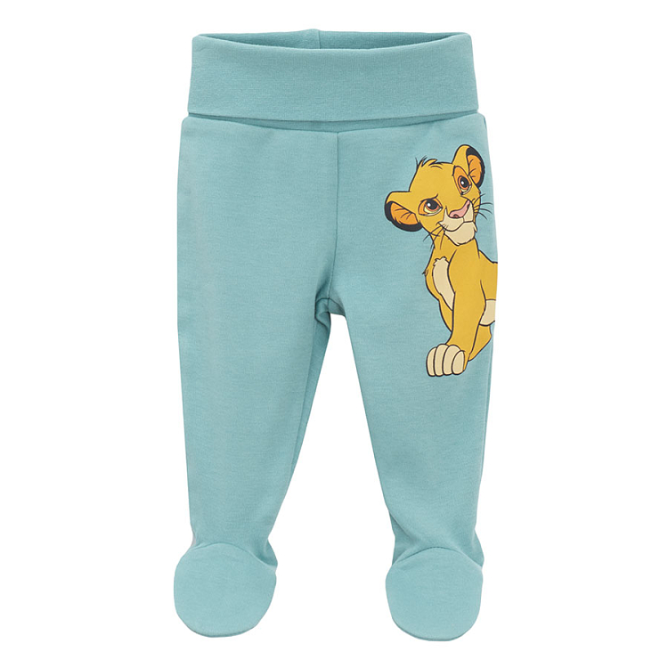 Lion King footed leggings- 2 pack