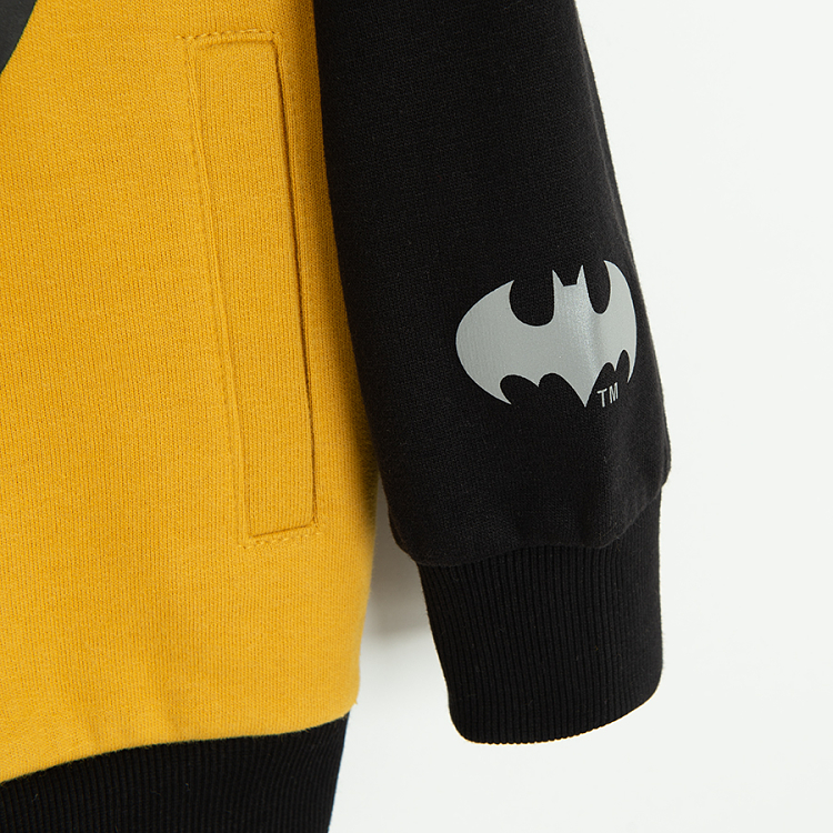 Batman zip through sweatshirt- Hood like Batman's head cover