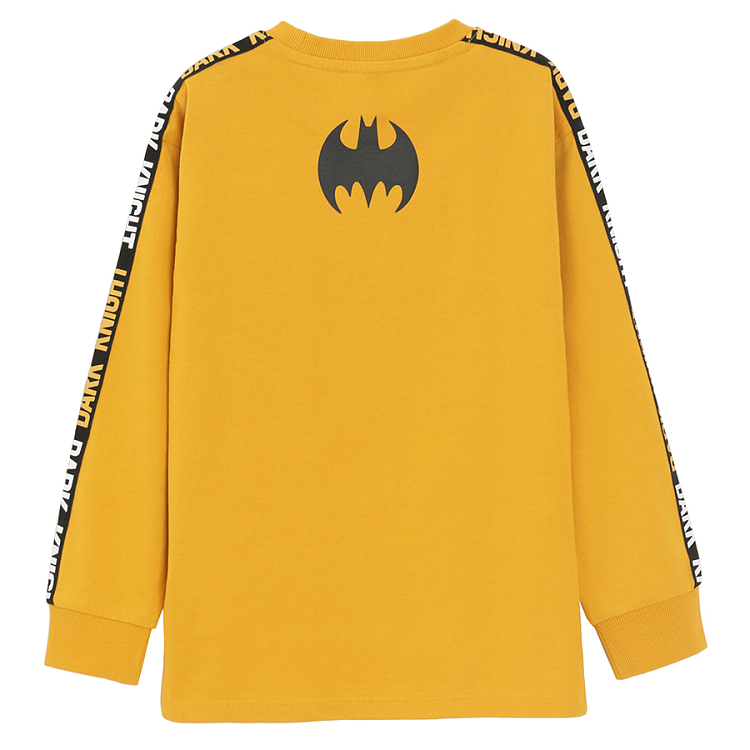 Μπλούζα μακρυμάνικη κίτρινη με στάμπα BATMAN MARVEL